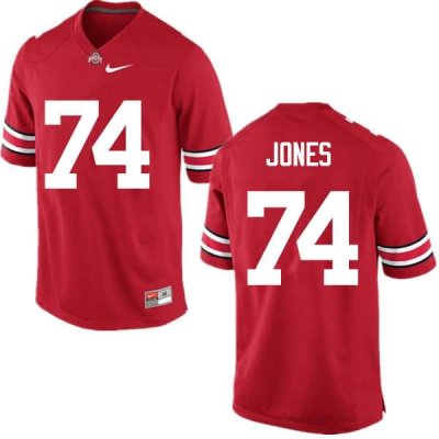 Men's Ohio State Buckeyes #74 Jamarco Jones Red Nike NCAA College Football Jersey December PAK2244DM